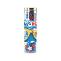 Large Gourmet Plastic Candy Tube w/ Candy Stars